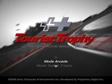 Tourist Trophy - The Real Riding Simulator screen shot title